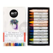 Prima Art Philosophy Water Soluble Oil Pastels 12/Pkg - Rustic