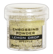 Ranger Embossing Speckle Powder 20g - Lemon Drop