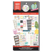 Me &amp; My Big Ideas Happy Planner Sticker Value Pack - Teacher Functional BIG