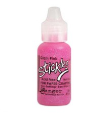 Stickles Glitter Glue 18ml - Glam Pink