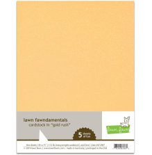 Lawn Fawn  Cardstock - Gold Rush