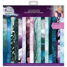 Sara Davies 12X12 Paper Pad - Enchanted Christmas UTGENDE