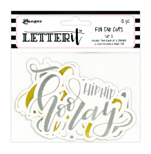 Ranger Letter It Die Cuts 12/Pkg - Set 2