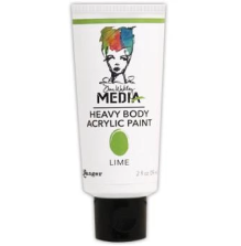 Dina Wakley MEdia Heavy Body Acrylic Paint 59ml - Lime