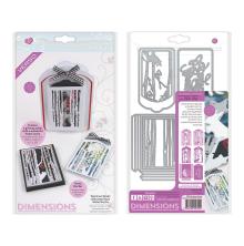 Tonic Studios Dimensions Dies 12/Pkg - Wonderous Woods Tag &amp; Wallet Set  2759E