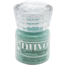 Tonic Studios Nuvo Embossing Powder - Turquoise Lagoon 616N