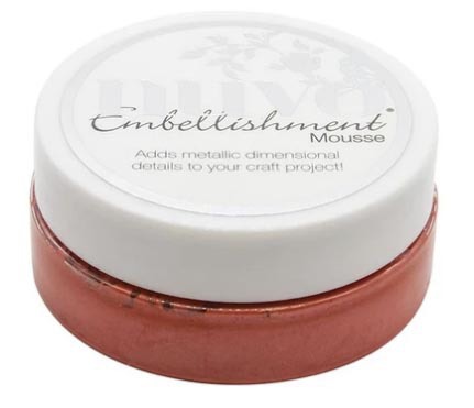 Tonic Studios Nuvo Embellishment Mousse - Fusion Red 836N