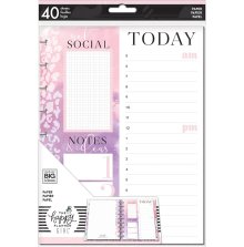 Me &amp; My Big Ideas CLASSIC Note Paper 40/Pkg - Glam Girl Social