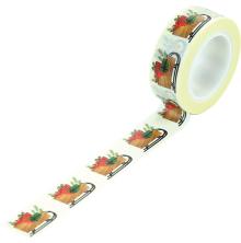 Echo Park A Cozy Christmas Decorative Tape - Sleigh &amp; Presents UTGENDE