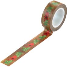 Echo Park A Cozy Christmas Decorative Tape - Floral Swag UTGENDE