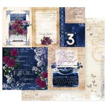 Prima Darcelle Double-Sided Cardstock 12X12 - Plot Twist UTGENDE