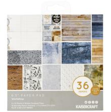 Kaisercraft Paper Pad 6.5X6.5 40/Pkg - Workshop