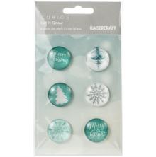 Kaisercraft Curios 6/Pkg - Let It Snow