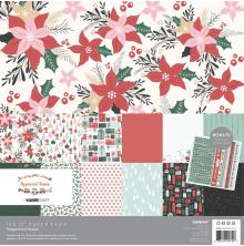 Kaisercraft Paper Pack 12X12 12/Pkg - Peppermint Kisses