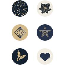 Kaisercraft Curios 6/Pkg - Starry Night