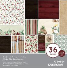 Kaisercraft Paper Pad 6.5X6.5 40/Pkg - Under The Gum Leaves