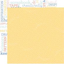 Kaisercraft Crafternoon Double-Sided Cardstock 12X12 - Crafty