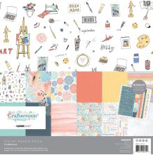 Kaisercraft Paper Pack 12X12 12/Pkg - Crafternoon