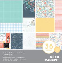 Kaisercraft Paper Pad 6.5X6.5 40/Pkg - Crafternoon