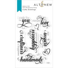 Altenew Clear Stamps 4X6 - Crafty Greetings