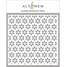 Altenew Stencil 6X6 - Diamond Snowflakes