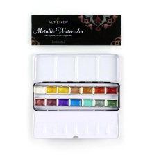 Altenew Watercolor 14 Pan Set - Metallic