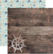 Kaisercraft Uncharted Waters Double-Sided Cardstock 12X12 - Tide Pool