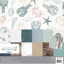 Kaisercraft Paper Pack 12X12 12/Pkg - Uncharted Waters