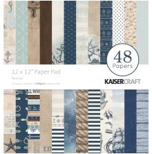 Kaisercraft Paper Pad 12X12 48/Pkg - Nautical