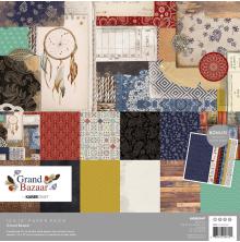 Kaisercraft Paper Pack 12X12 12/Pkg - Grand Bazaar