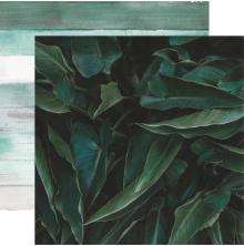 Kaisercraft Lily &amp; Moss Double-Sided Cardstock 12X12 - Ombre