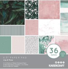 Kaisercraft Paper Pad 6.5X6.5 40/Pkg - Lily &amp; Moss