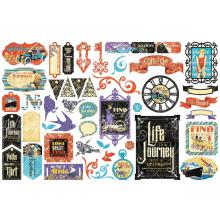 Graphic 45 Cardstock Die-Cuts - Life is A Journey