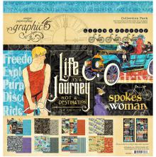 Graphic 45 Collection Pack 12X12 - Life is A Journey