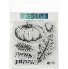 Concord &amp; 9th Clear Stamps 4X4 - Autumn Harvest