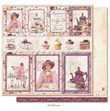 Maja Design Little Street Caf 12X12 - Die Cuts