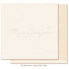 Maja Design Monochromes 12X12 Shades of Caf - Vanilla