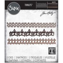 Tim Holtz Sizzix Thinlits Dies - Crochet #2 664413