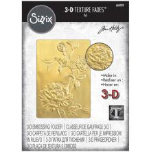 Tim Holtz Sizzix 3-D Texture Fades Embossing Folder - Roses 20-01