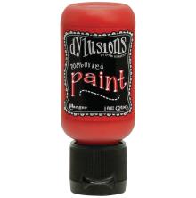 Dylusions Paints 29ml Flip Cap Bottle - Postbox Red