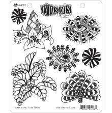 Dylusions Cling Stamps 8.5X7 - Foliage Fillers