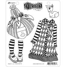 Dylusions Cling Stamps 8.5X7 - Maisie Lilly