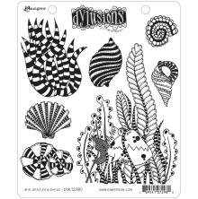 Dylusions Cling Stamps 8.5X7 - She Sells Sea Shells