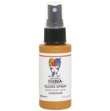 Dina Wakley MEdia Gloss Spray 56ml - Cheddar