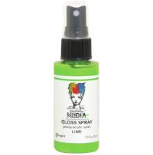 Dina Wakley MEdia Gloss Spray 56ml - Lime