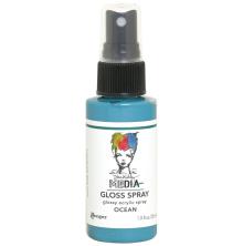 Dina Wakley MEdia Gloss Spray 56ml - Ocean