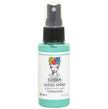 Dina Wakley MEdia Gloss Spray 56ml - Turquoise