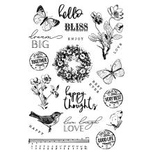 Simple Stories Simple Vintage Garden District Clear Stamps