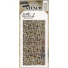 Tim Holtz Layered Stencil 4.125X8.5 - Tangled THS139