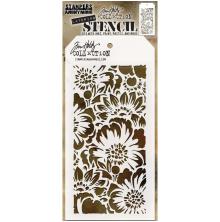 Tim Holtz Layered Stencil 4.125X8.5 - Bouquet   THS143